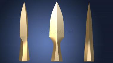 3D model A spear (STL)